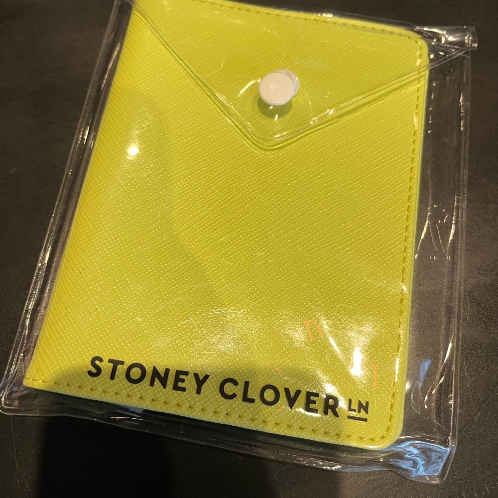 Stoney Clover Lane passport holder. New.